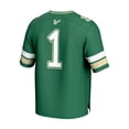 thumbnail image 3 of Youth GameDay Greats #1 Green South Florida Bulls Lightweight Collegiate Football Fashion Jersey, 3 of 4