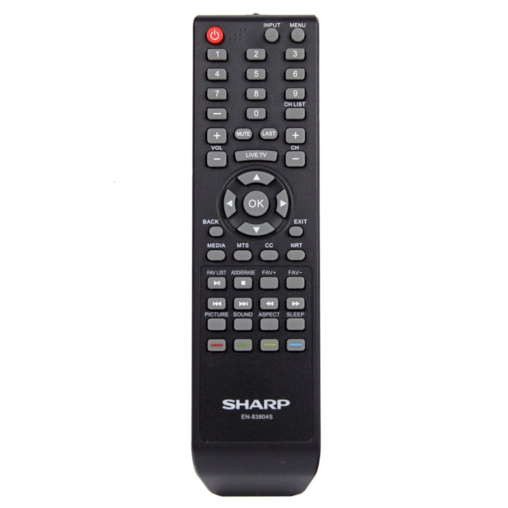 Genuine Sharp EN83804S TV Remote Control (USED)