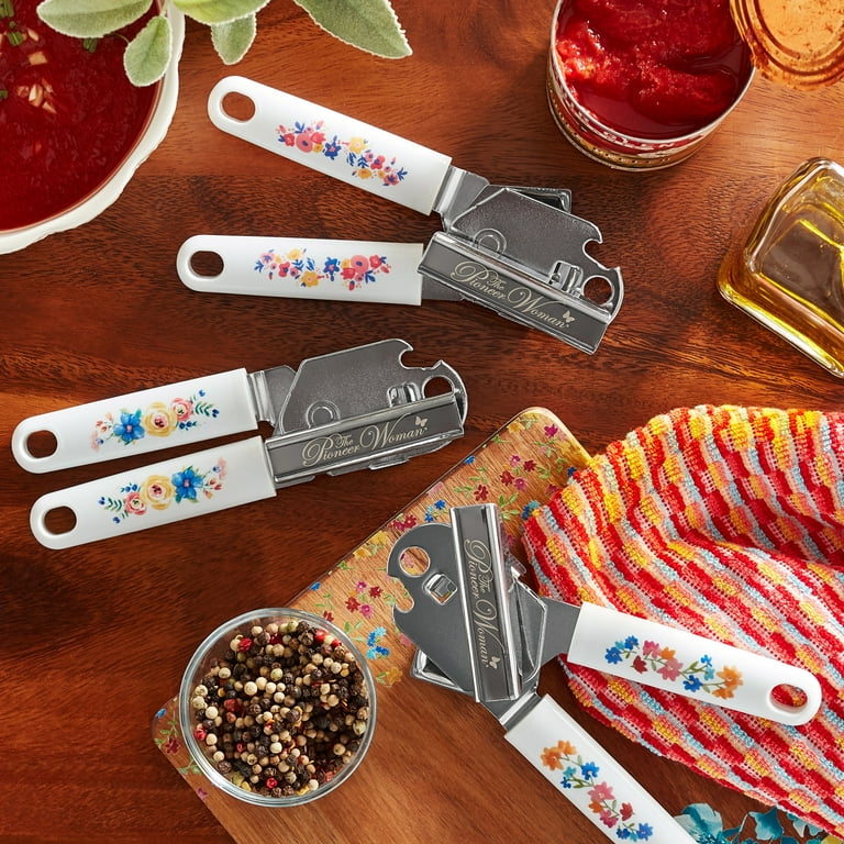 The Pioneer Woman Gorgeous Garden Can Opener with built in Bottle