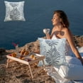 thumbnail image 4 of VOAVEKE Summer Pillow Covers 18X18, Couch Pillow Covers, Palm Leaf Pillow Cover Bedside Sofa Large Pillow Cushion Beach Style, 4 of 5
