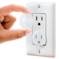 thumbnail image 4 of Safety 1ˢᵗ Ultra Clear Plug Protectors 20 Pk, Clear (Pack of 2), 4 of 6