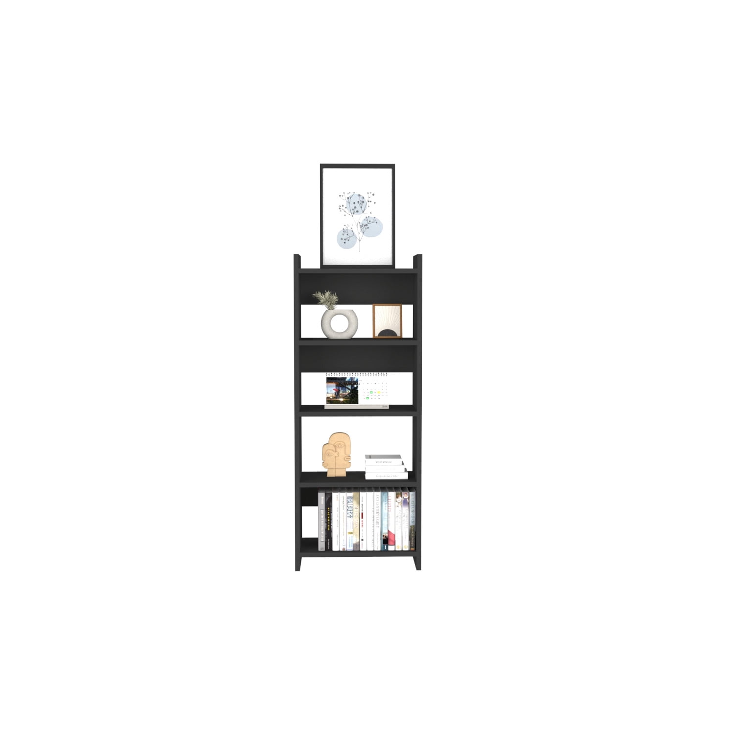 We Have Furniture Home Office Set Caldwell, Keyboard Tray, Black Wengue Finish