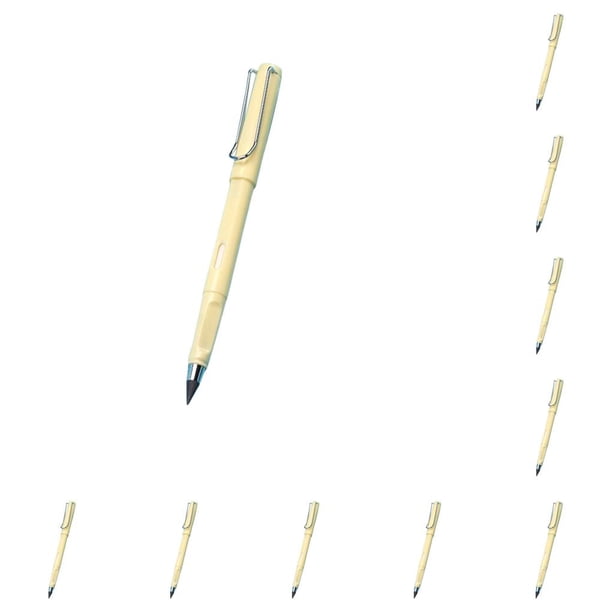 Sidaley Lápiz sin tinta, novedad, duradero, ilimitado, eterno, bolígrafo para pintar, papelería mágica, herramienta, suministros escolares, Type4 NO4