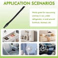thumbnail image 4 of For NV MV Series Vacuum Crevice Tool Kit Cleaner Flat Brush with V-Shaped U-Shaped Brush for Dryer Vent, 4 of 5