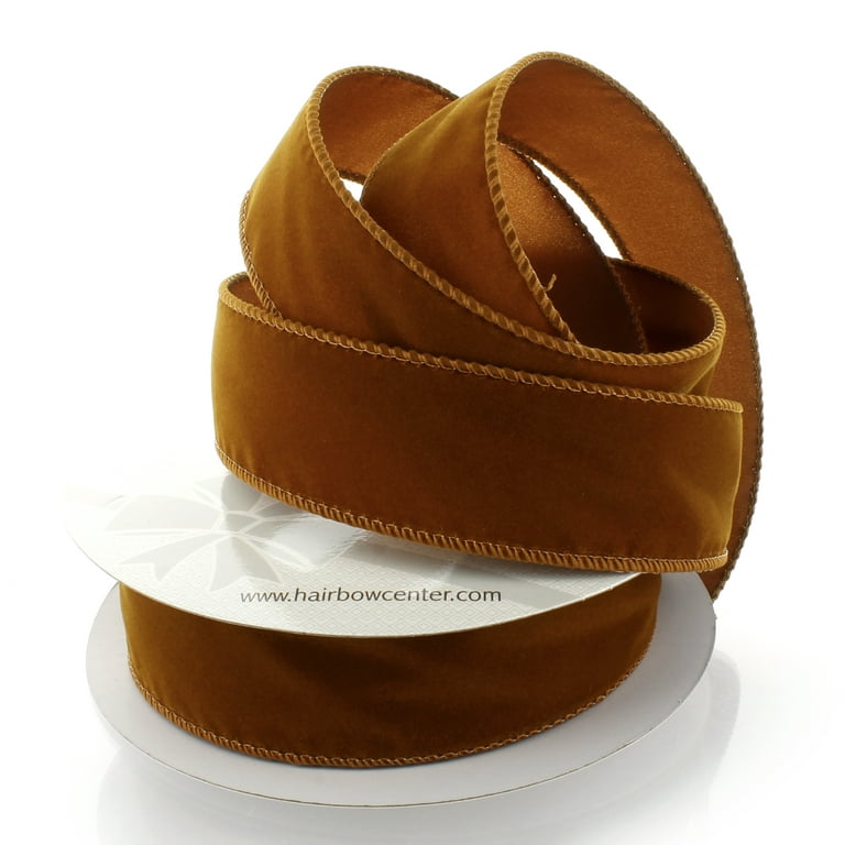 Ribbon Traditions 1.5 Wired Suede Velvet Ribbon 