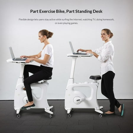 Exercise Bike Desk Cycling Workstation Standing Ergonomic Desk
