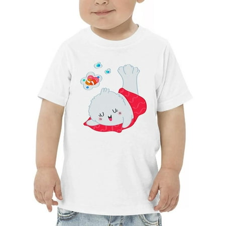 

Cute Sleepy Seal W Candy. T-Shirt Toddler -Image by Shutterstock 2 Toddler