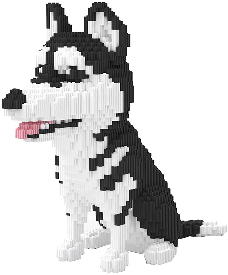 Dog Micro Building Blocks Animal Mini Building Toy Bricks