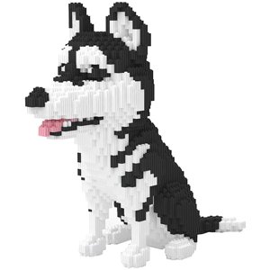 Blocs de micro-bâtiments pour chiens Mini Construction de briques de jouets
