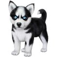 thumbnail image 1 of nipocaio Little Husky, 5D Painting Kit Rhinestone Embroidery Cross stitch Kit Craft Canvas Wall Decor 12x16 inches, 1 of 5
