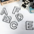 thumbnail image 4 of CNKOO Clear Texture Alphabet Figurine Minimalist Design Wrought Iron Three-dimensional  Alphabet Adornment Home Decor, 4 of 10