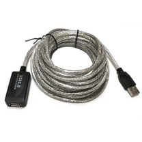 Cablevantage 25' USB A Male to USB A Female Cable, Silver