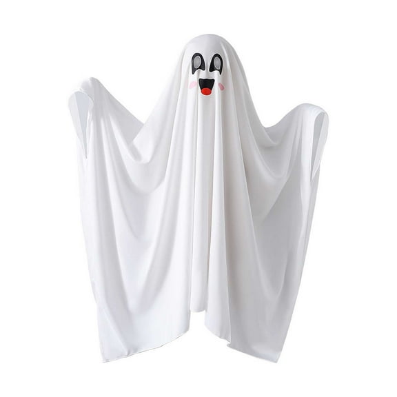 RMGVDSD Baby Halloween Outfits Hallowmas Boys Romper Jumpsuit With Cape Cute Toddler Party Dress Up Outfit Holiday Ghost Outfit White Capes Temperament Suit 3-6 Years