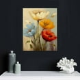 Zhiwo Art Prints on Canvas Elegant Poppies Picture Painting Prints Red