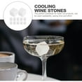 thumbnail image 4 of LOLIPPYY Set of 12 Reusable Cooling Wine Stones, Drink Chilling Rocks for Beverages, Alternative, 4 of 7
