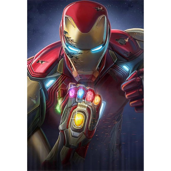 5D Anime Art Diamond Painting 30x40cm (Style 14)