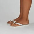 thumbnail image 6 of Havaianas Top Men's Flip Flop Sandals - White, 11/12, 6 of 6
