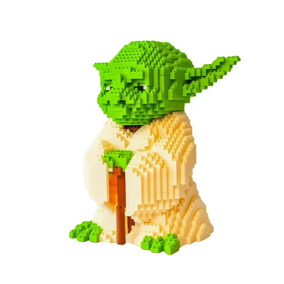 GEEKANT Star Wars Yoda Figure Building Block Set, 1520 Pcs, Plastic, Ages 14 