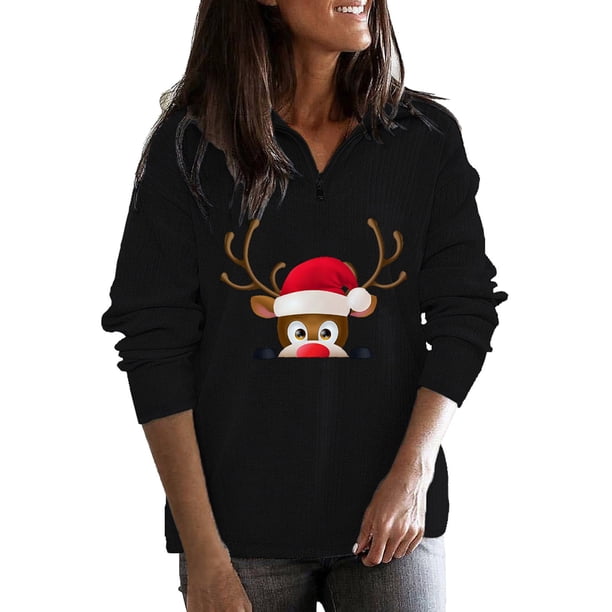 Moda Mujer Casual Fleece Cremallera Cuello alto Sudadera con capucha suelta Fridja ghj987+7043