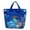 Blue Small, variant on Yardvibe Beach Tote Bag for Women, 11.02"x9.84" Large Mesh Holiday Handbag, Reusable Summer Casual Shoulder Bags for Travel Swimming (Blue-Small)