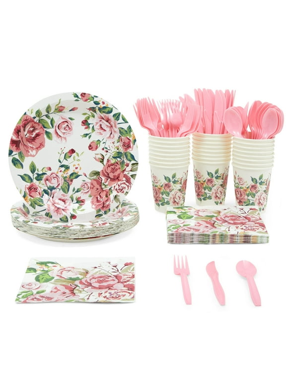 Tea Party Tableware in Tea Party Party Supplies