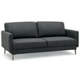 thumbnail image 1 of Costway 76.5" Fabric Sofa Couch Living Room Small Apartment Furniture w/ Metal Leg Grey, 1 of 10