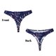 thumbnail image 3 of Fotbe Red White Blue Fireworks 1 Tanga Sin Costuras para Mujer con Estampado – Panties Invisibles, Transpirables y Cómodos para Uso Diario-Small, 3 of 6
