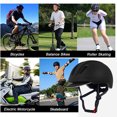 thumbnail image 5 of pc + eps es adecuado para casco de bicicleta de verano con circunferencia de cabeza de 57-62 cm, 5 of 5
