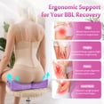 thumbnail image 4 of BBL Pillow Brazilian Butt Lift Pillow after Surgery Seat Cushion Butt Pillow for Sitting Driving Post Recovery Booty Pillows Chair Buttlift Buttocks Foam, 4 of 6