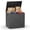 Black, variant on 40 -50 Gallon Outdoor Package Delivery Box with Lockable, Waterproof & Weatherproof Secure Parcel Drop Box for Porch, Resin Outside Storage Boxes