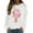 White, variant on Arlun Vintage Graphic Crewneck Sweatshirt for Women Large Lobster Sardine Printed Sweatshirts Soft Comfortable Long Sleeve Hoodless Pullover Fall Tops White XL