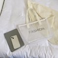 thumbnail image 4 of Bolso de hombro de playa para mujer 2023 bolso de compras transparente bolso de axila (blanco) Ehuebsd Para Estrenar, 4 of 9