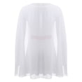 thumbnail image 5 of Aislor Women Halloween Costume Toga Greek Ancient Princess Roman Empress Cape Dress White XXL, 5 of 7