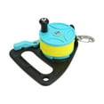 thumbnail image 6 of Diving Fishing Reel Scuba Diving Reel with Thumb Stopper Hook for Snorkeling Underwater Water Sports 46m Yellow WireBlue Reel, 6 of 8