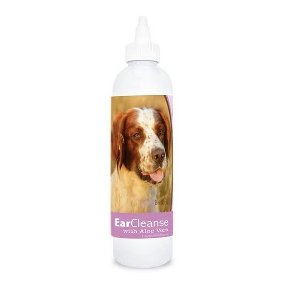 Healthy Breeds 840235198185 8 oz Irish Red & White Setter Ear Cleanse with Aloe Vera Sweet Pea & Vanilla
