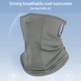 thumbnail image 4 of Hyasfey Summer Cycling Face Guard Neck Gaiter Windproof UV Protection Breathable Cooling Ice Silk Men Women Outdoor Bandana Neck Scarf Face Shield, 4 of 7