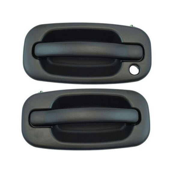 Left and Right Door Handle Set 2 Piece - Compatible with 1999 - 2006 Chevy Silverado 1500 2000 2001 2002 2003 2004 2005