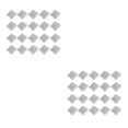 thumbnail image 1 of ZheElen 20 Pcs Porte-Pièces en Plastique pour Collection de Pièces Polyvalent et Robuste Transparent 17 22 27 32 37mm 2Set, 1 of 6