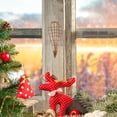 thumbnail image 4 of COOPHYA 2Pcs Christmas Decor Wall Decoration Multi Color Bamboo Tennis Racket Shape Elegant Design For Homeowners, 4 of 6
