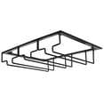 thumbnail image 3 of Hanging Glass Rack,Wine Glass Rack Under Glass Display Rack Wine Glass Hanger Meticulously Designed, 3 of 8