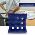 thumbnail image 2 of 1 Pack Inflatable Bed Sore Cushions for Pressure Relief,Breathable Wheelchair Cushion,Butt Seat Cushion for Pressure Sores,Portable Hemorrhoids Seat Pad,for Home Office Travel Dark Blue, 2 of 7