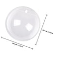 thumbnail image 2 of HAMPPLIES Transparent Acrylic Wall Mounted Fish Bowl Suitable for Plants and Fish Display, 2 of 8