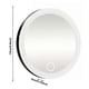 thumbnail image 5 of 10/20/30X Magnifying Mirror with 3-Color LED Light Suction Cup Dimmable USB Rechargeable Portable Travel Handheld Men Women Makeup Vanity Mirror, 5 of 5