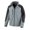 Grey/Black, variant on Result Mens Ice Fell Hooded Softshell Breathable Waterproof Jacket (345 GSM)