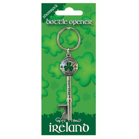 Shamrock Bottle - Gift From Ireland Ireland Shamrock Key Shape Bottle Opener