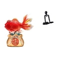thumbnail image 1 of Estatua De Pensador Koi De Feng Shui Chino, Escultura Abstracta De Pez, Figura Decorativa Para Entrada, Oficina, Hogar, Dormitorio, Estantería, Decoración De Armario, 1 of 8