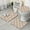 Colorful Mushroom Group-1, variant on Red Mushroom Flower Light Pattern Bathroom Rugs Sets 3 Piece,Toilet Cover Set,Absorbent Non Slip Bathroom Mats Sets with U-Shaped Contour Rug Toilet Rug Set