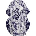 thumbnail image 5 of HAPPY BAY Women's Loose Caftan Short Loungewear Tunics Dashiki House Dresses for Women 2X-3X 2708, 5 of 5