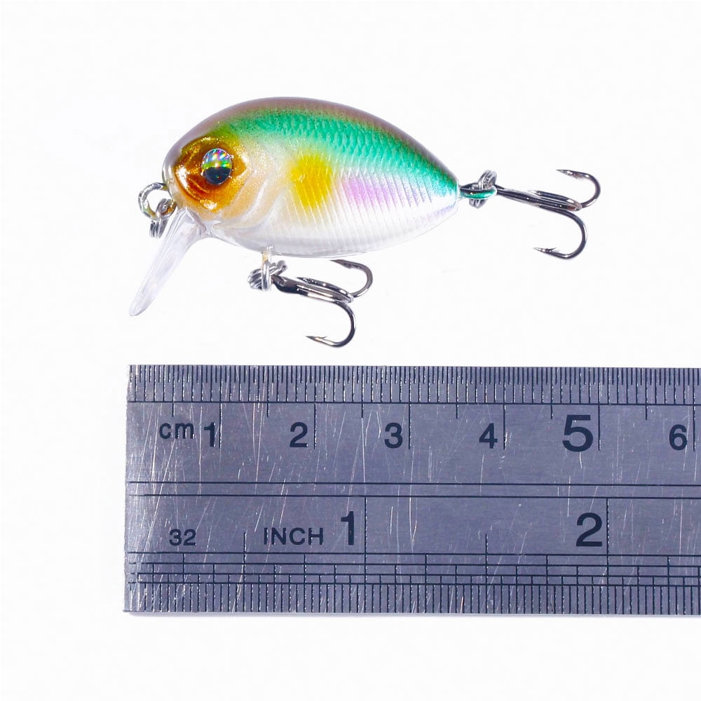 HENGJIA Crankbaits Set Lure Small Crankbaits  Fishing Hard Baits Swimbaits Topwater Lures Kit Fishing Tackle Minnow Vib Set for Trout Bass Perch Fishing Lures
