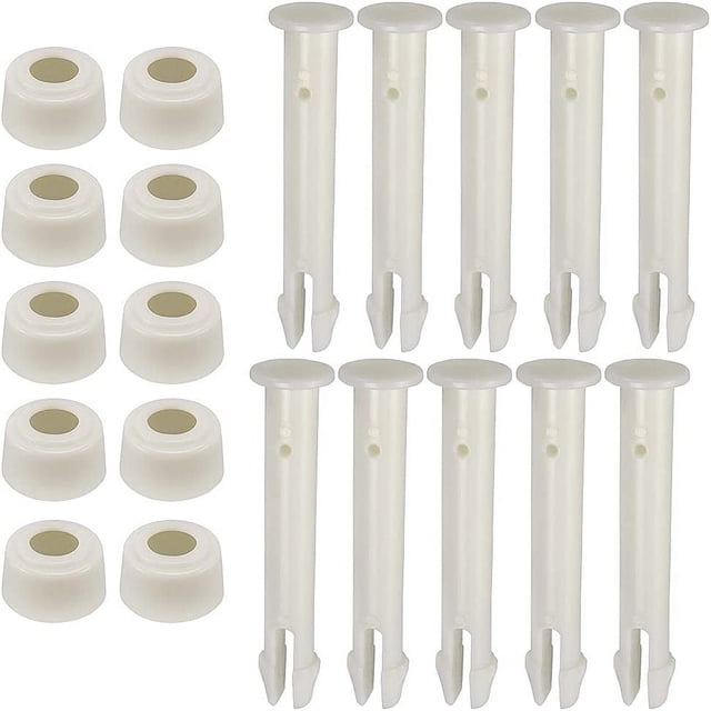 10 Pieces Plastic Pins for Intex Round Metal Frame Pools Replacement Parts for Pool Joints for Pool Joints,(6cm/2.36in)